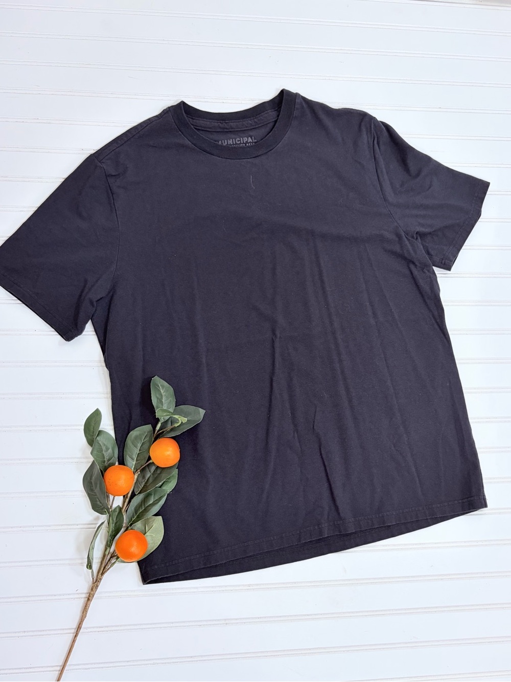 Municipal Short Sleeve Crew Neck Tee